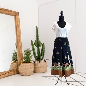 Vivetta Forest Printed Midi Skirt
